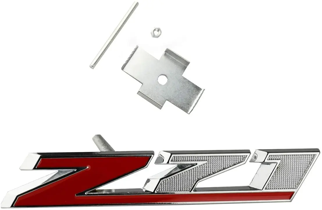 

1pc Grille Z71 Emblem Front Badge (Chrome Red)