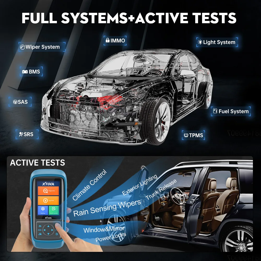 XTOOL PS701Pro Professional Diagnostic Tool for Japanese car with Active test Isuzu Toyota/Kia online update Bluetooth |