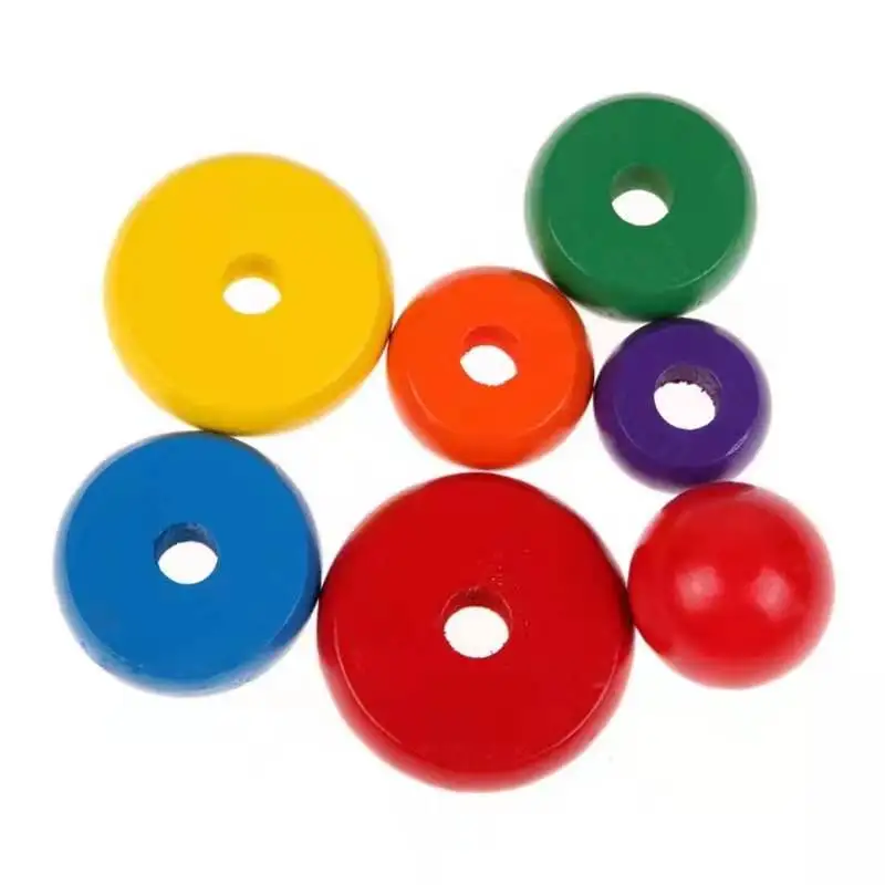 Радужное штабелируемое кольцо башня Штабелируемая Складная чашка блоки