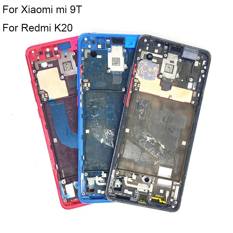 Рамка передней панели ЖК-дисплея для Xiaomi Redmi k20 / K20 Pro Mi 9T Mi9T средняя рамка корпус