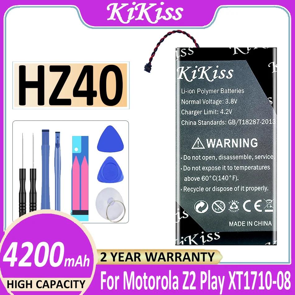 

Аккумулятор 4200 мАч KiKiss HZ40 для Motorola Moto Z2