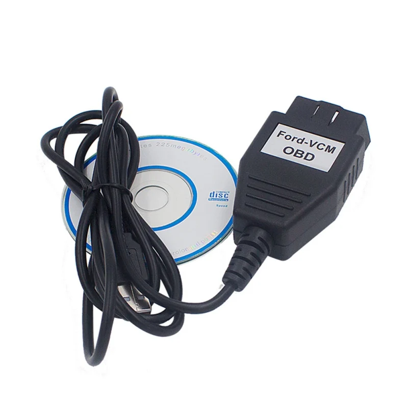 Программный диагностический usb-кабель сканер для FORD VCM OBD чип-тюнинг OBD2 автомобильный ECU программа Автомобильный сканер для диагностики инструменты