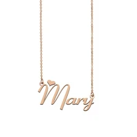 mary name necklace custom name necklace for women girls best friends birthday wedding christmas mother days gift