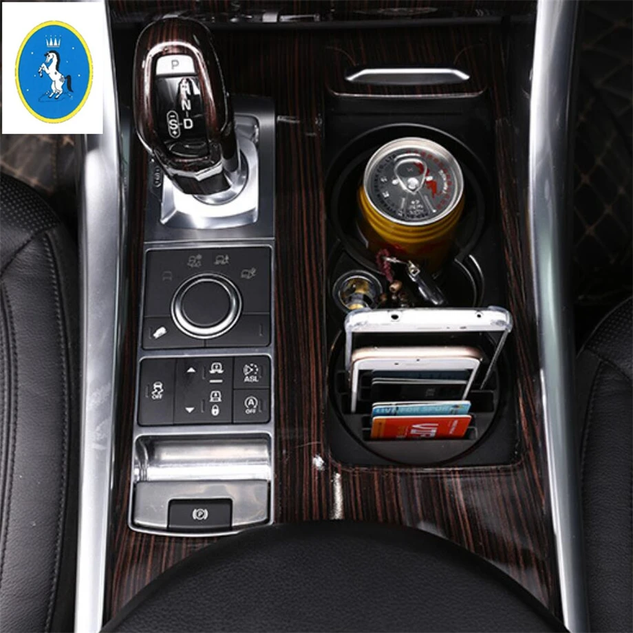 Yimaautotrims авто аксессуар переднее сиденье центральный ящик для хранения многофункциональный держатель чашки набор для RANGE ROVER Sport