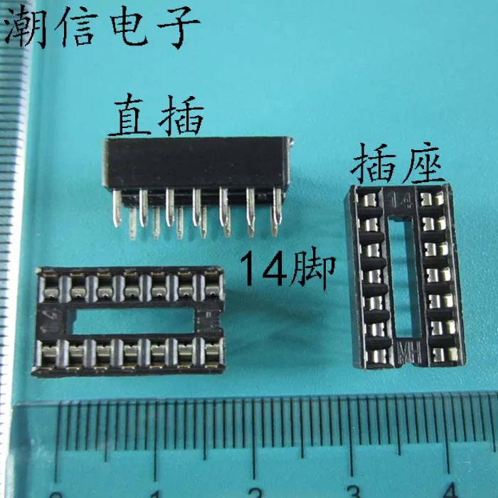

10cps 14-контактный разъем IC Разъем 14 P IC Разъем