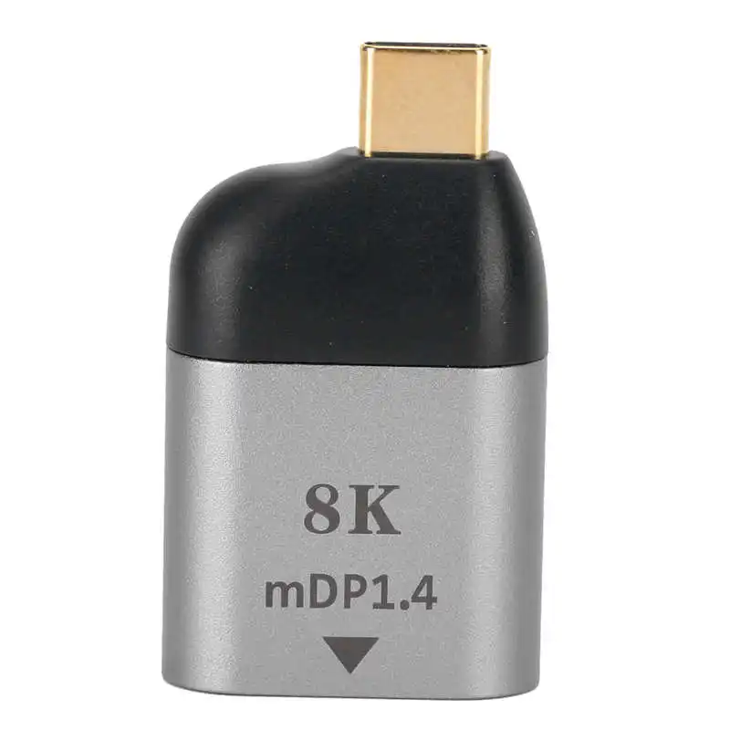 

TypeC Male To Mini DP Adapter Aluminum Alloy Shell Plug And Play TypeC To Mini DP Adapter DP Adapter Type C Adapter for