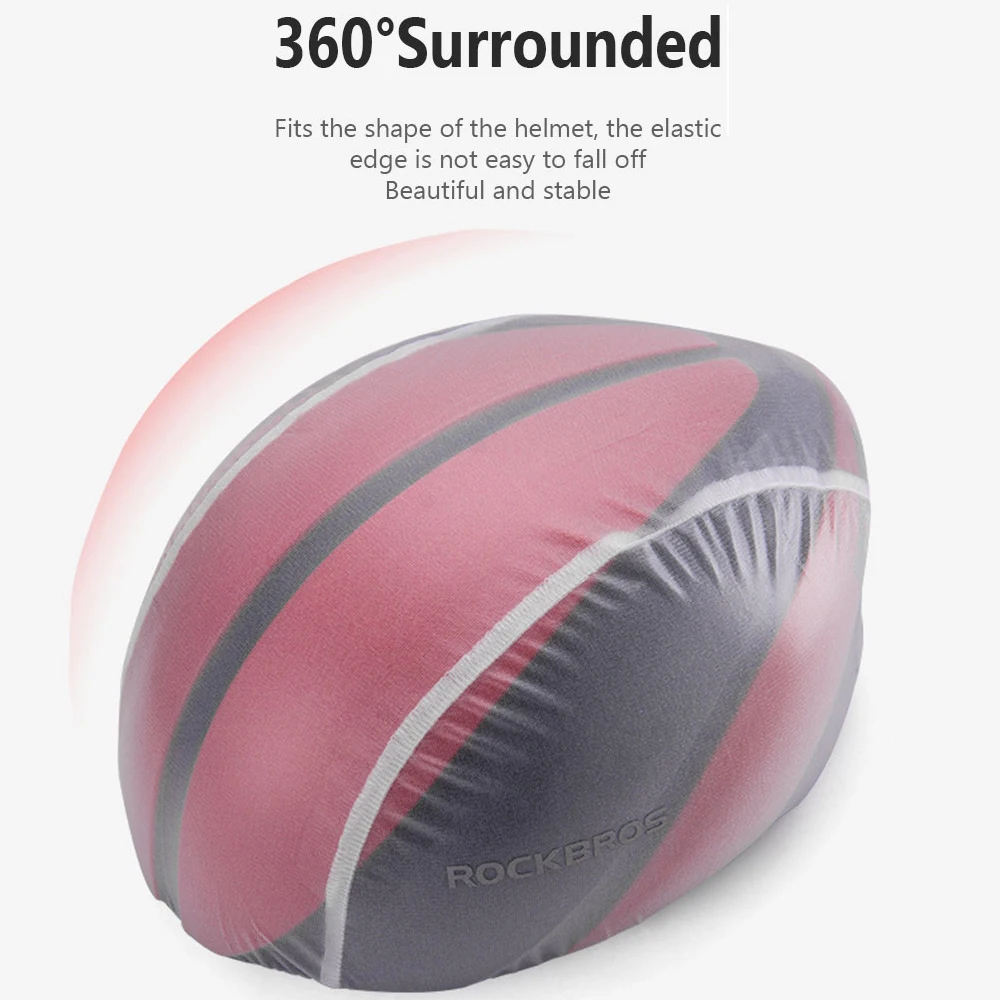 Новый ROCKBROS чехол для велосипедного шлема ветрозащитный водонепроницаемый