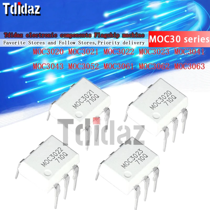 10 шт. новые и оригинальные электронные сигареты MOC3020 MOC3021 MOC3022 MOC3023 MOC3041 MOC3043 MOC3052