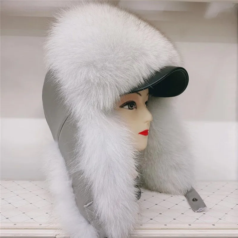 Рисунок 3 - Шапка-Авиатор женская из меха енота