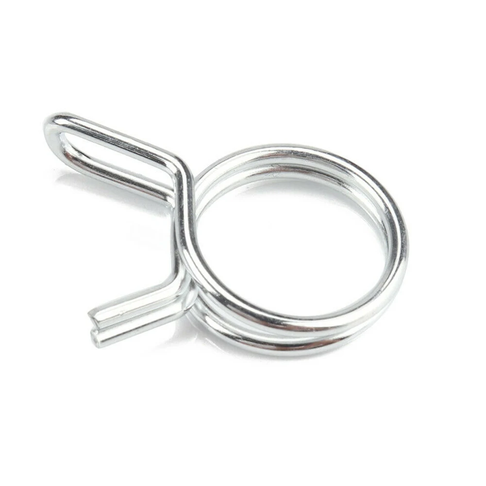 

150xStainless Steel Car Double Wire Fuel Line Hose Tube Spring Clamps Assortment