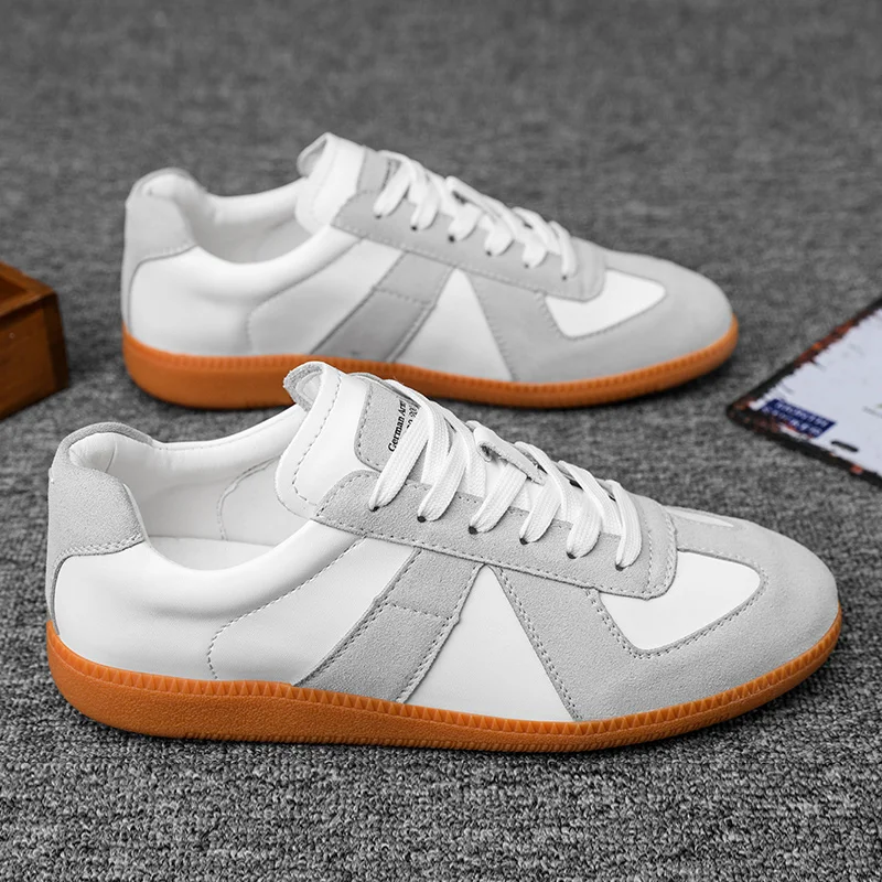 

Men's Casual Shoes Breathable Leather Fashion Flat Oxford Shoes British Trend Comfortable Classic Lace-Up Shoes For Men
