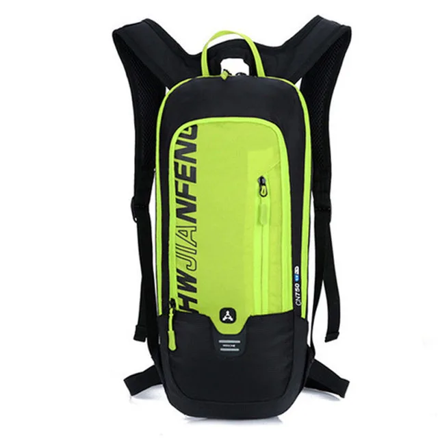 only bag green Открытый Бег Велоспорт мочевого пузыря воды мешок кемпинг рюкзак 2L спортивный Кемпинг Туризм гидратация рюкзак езда Сумка - Цвет: only bag green
