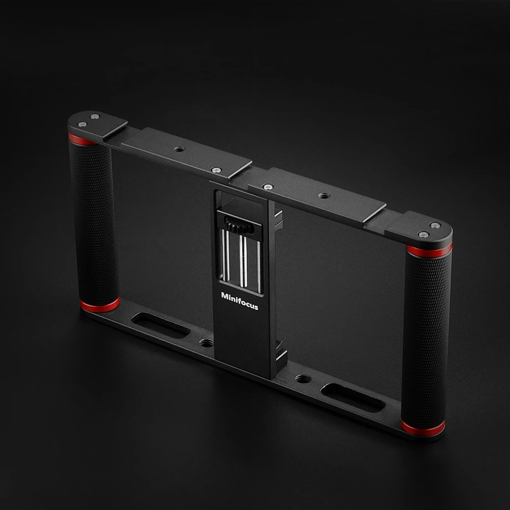 Клетка для видеосъемки смартфона комплект с микрофоном и подсветкой мобильного