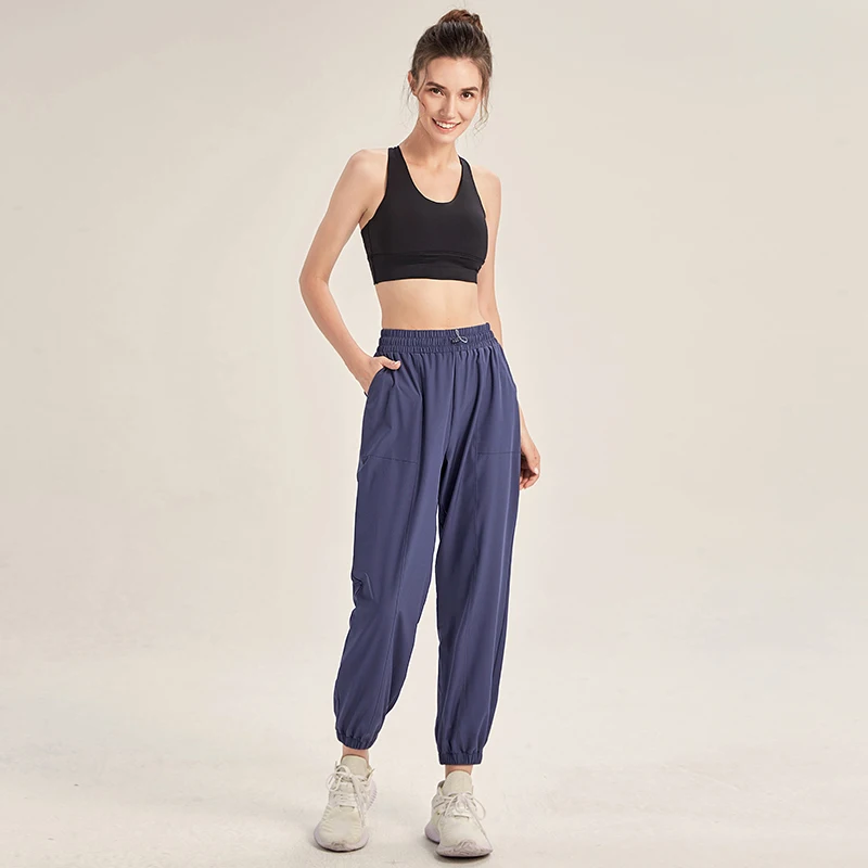 CHRLEISURE свободные спортивные штаны с широкими штанинами тренировочные для женщин