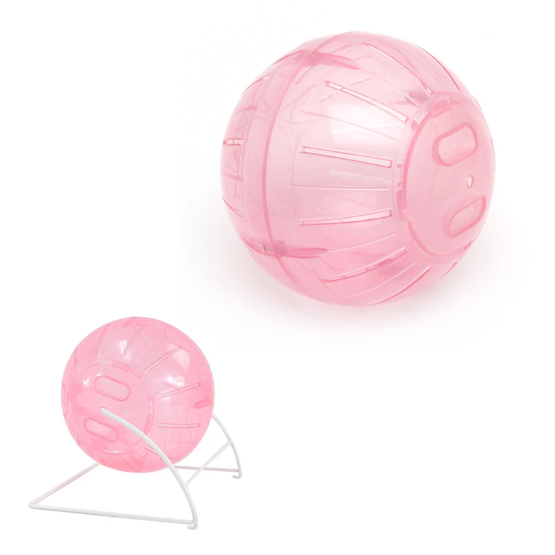 

12cm Colorful Run-About Exercise Ball Clear Hamster Mouse Rate Plastic Toy New