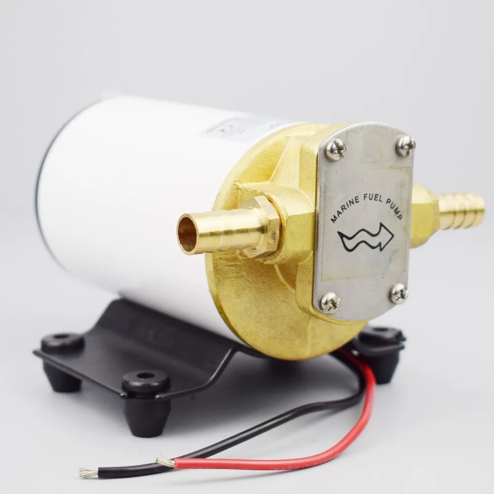 Fuel Pump bronze gear pump 24V DC oil suitable for gasoline petrol diesel kerosene high flow 14LPM suction | Обустройство дома