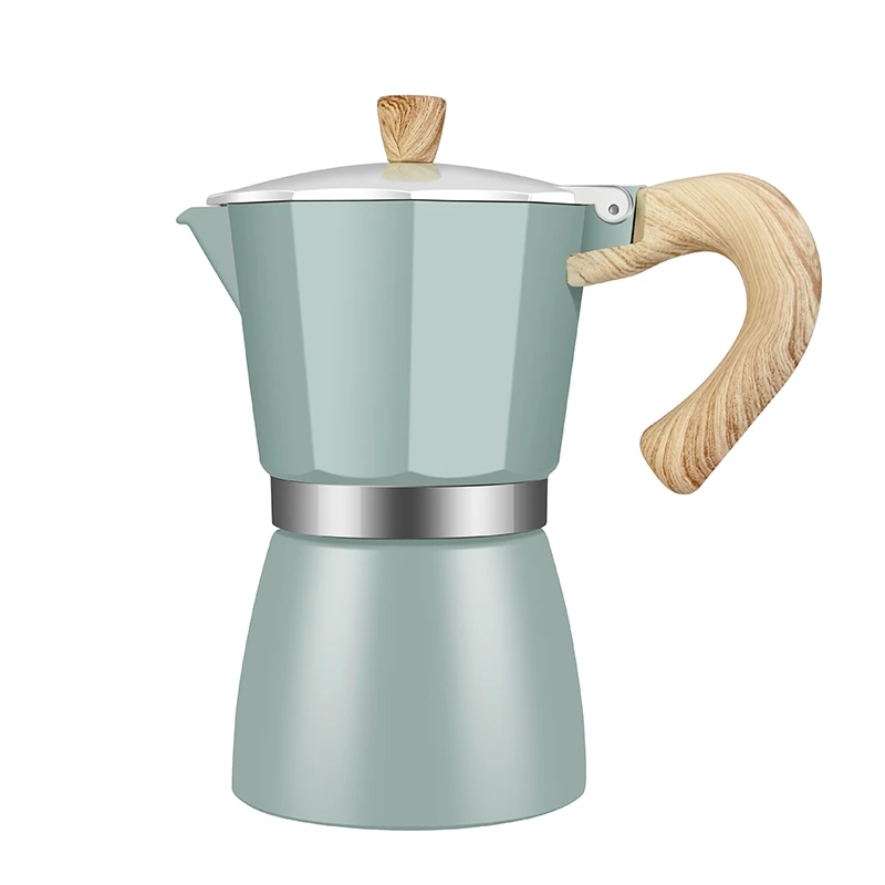 

Coffee Maker Aluminum Mocha Espresso Percolator Pot Coffee Maker Moka Pot 3cup Stovetop Coffee Maker