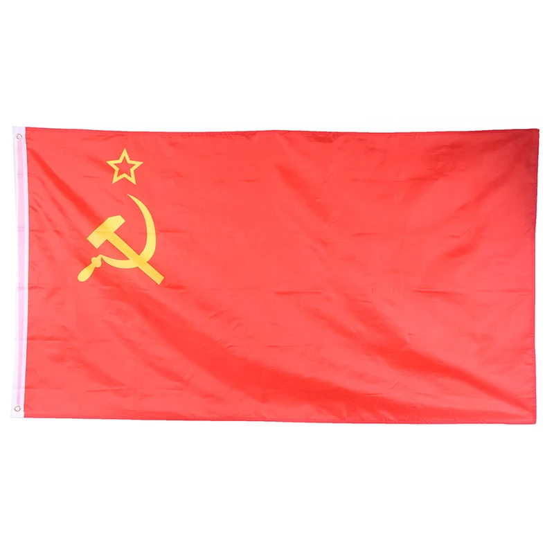 

Hot Revolution Union of Soviet Socialist Republics USSR FLAG Russian Soviet Union flag Soviet flag 90x150 cm Big Size