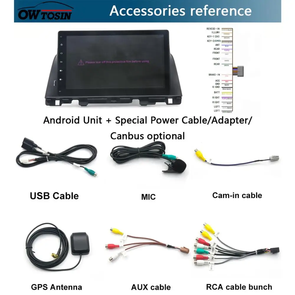 Автомагнитола с 10 1 дюймовым дисплеем восьмиядерным процессором ОЗУ 4 Гб ПЗУ 64 ГБ