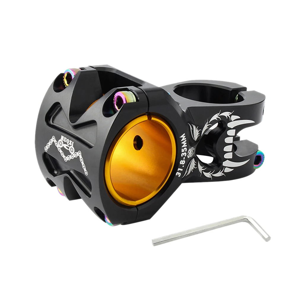 Mountain Bike Easy Install Bicycle With Wrench 31.8-35mm Replacement Parts Outdoor Cycling Aluminum Alloy Durable | Спорт и