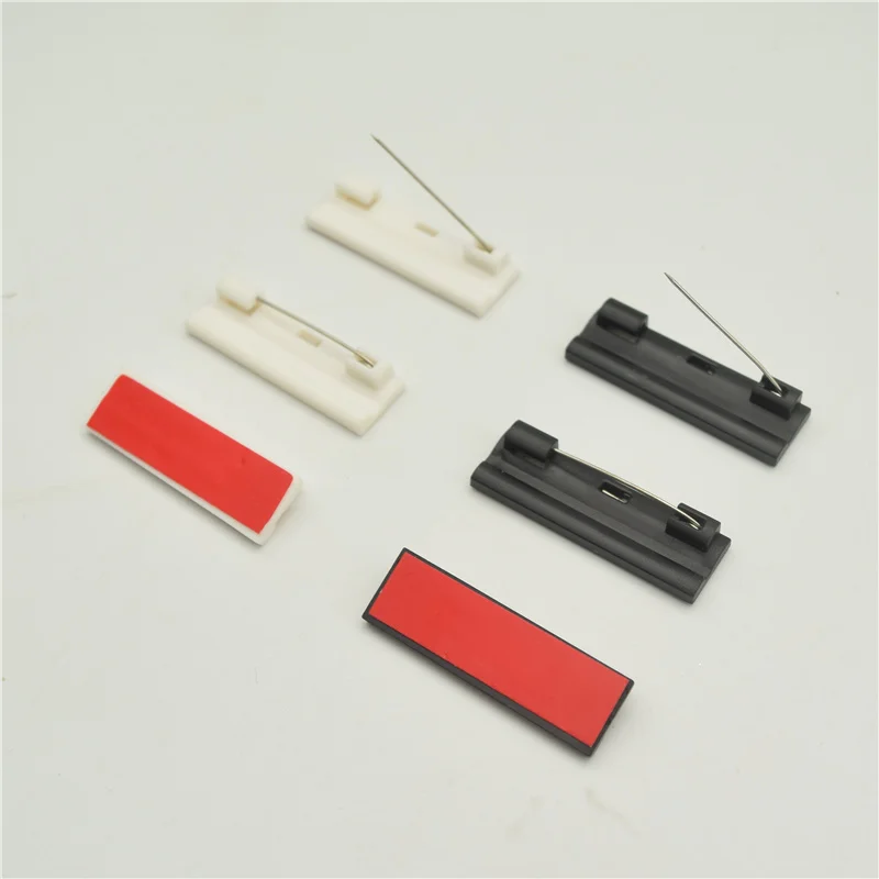 10 шт Большой Пластик английские булавки с клей Брошь база для бижутерии материал