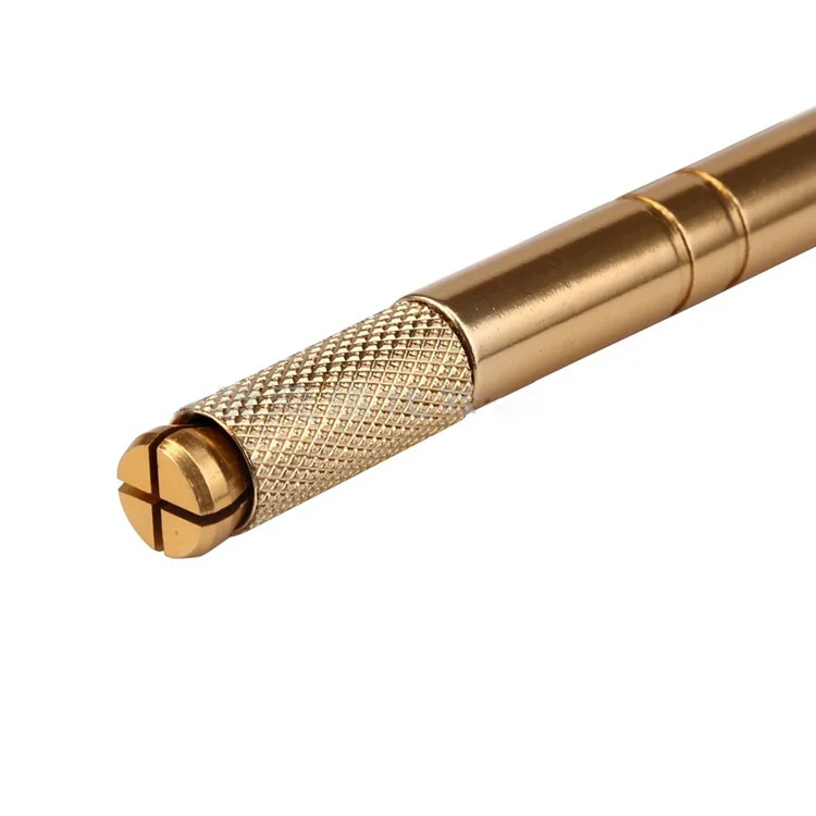 Ручка для татуировки 3D + 5 шт. 12 игл микроблейдинга татуировок ручные инструменты