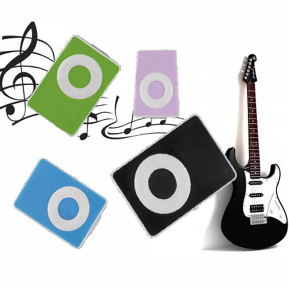 

Mini Clip USB Digital Mp3 Music Player Support 16GB SD TF Memory Card