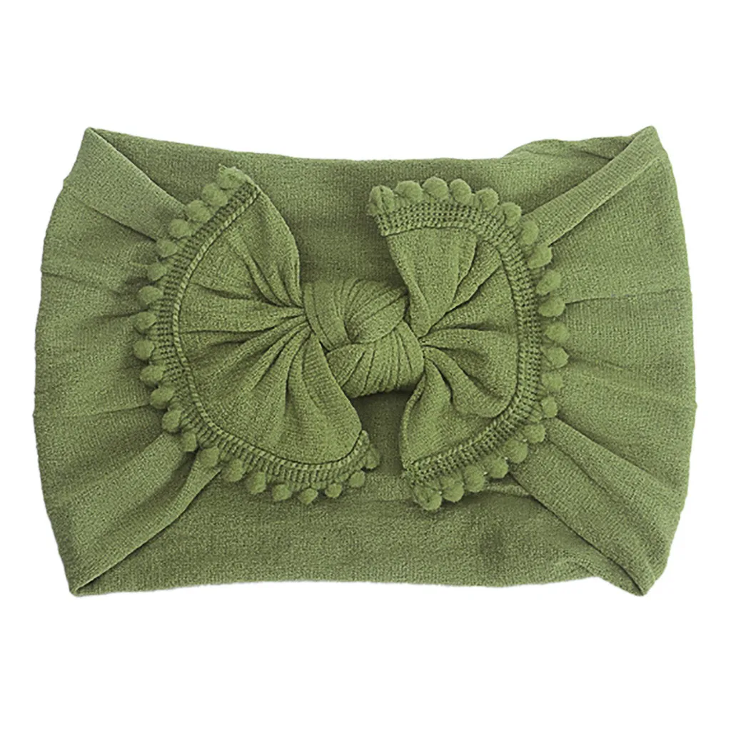 Горячая Распродажа милые детские аксессуары для волос Детские однотонные