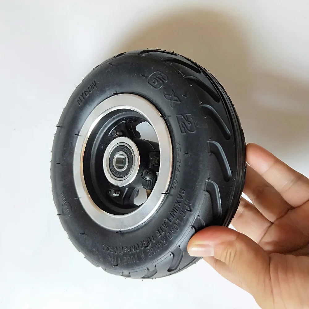 10 комплектов 6 дюймов 6X2 колеса комплект шин внутренняя трубка Электрический