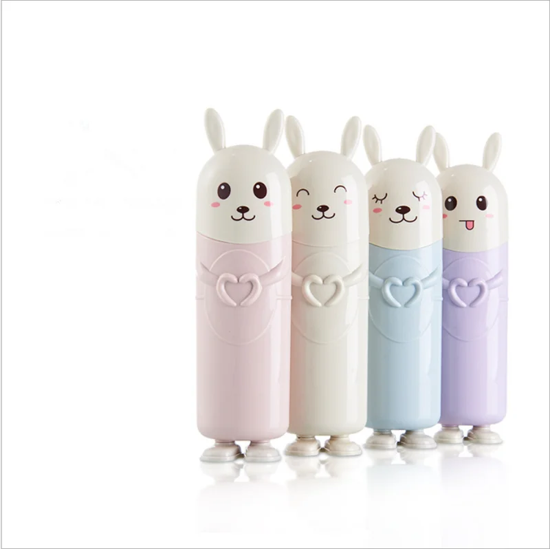 1 шт. Портативный электрическая зубная щетка Коробка для хранения Мультфильм