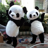 chinese panda mascot costume adult dress birthday party outdoor outfit bear costume completed suit birthday hallowen gift unisex