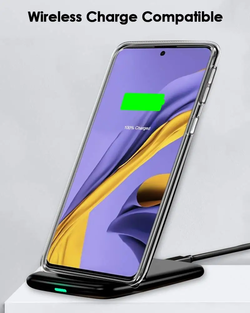 Для Galaxy A51Case Мягкая силиконовая задняя крышка чехол для телефона Samsung A30S A50 A20 A40 A60