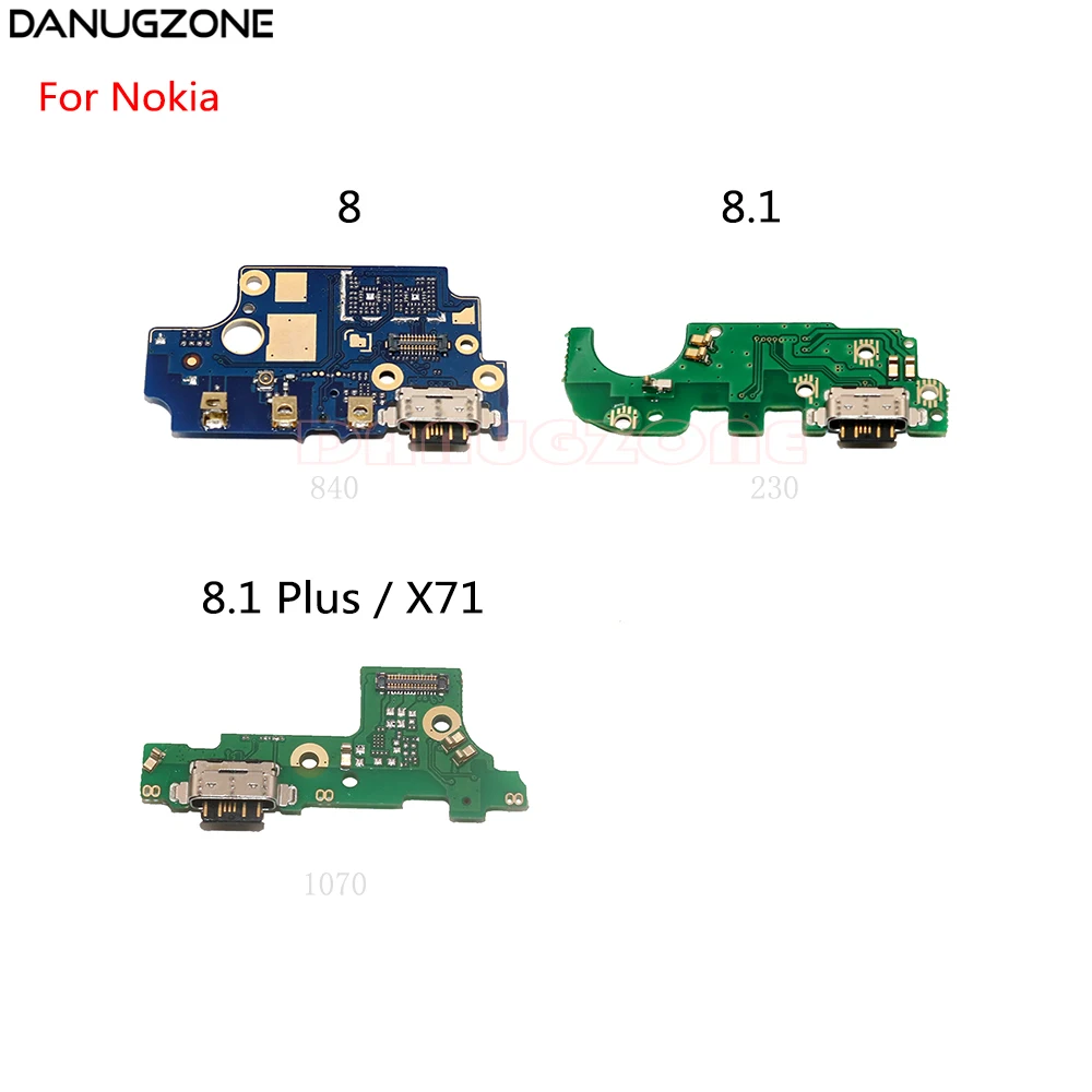USB Charging Dock Port Socket Jack Plug Connector Charge Board Flex Cable For Nokia 8 TA-1012 8.1 X71
