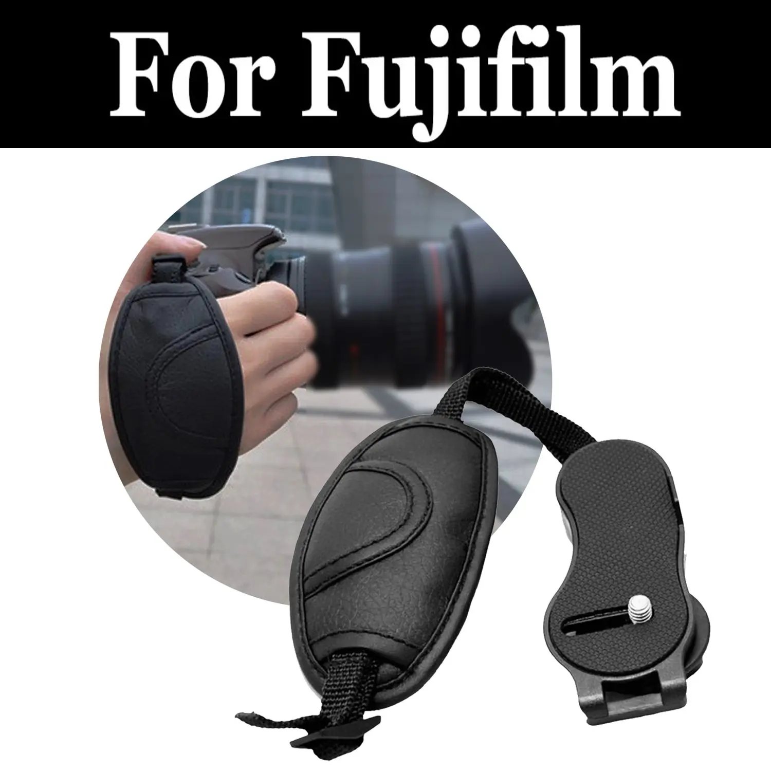 

Мягкий ремешок на запястье с рукояткой ремешок с быстрым для Fujifilm
