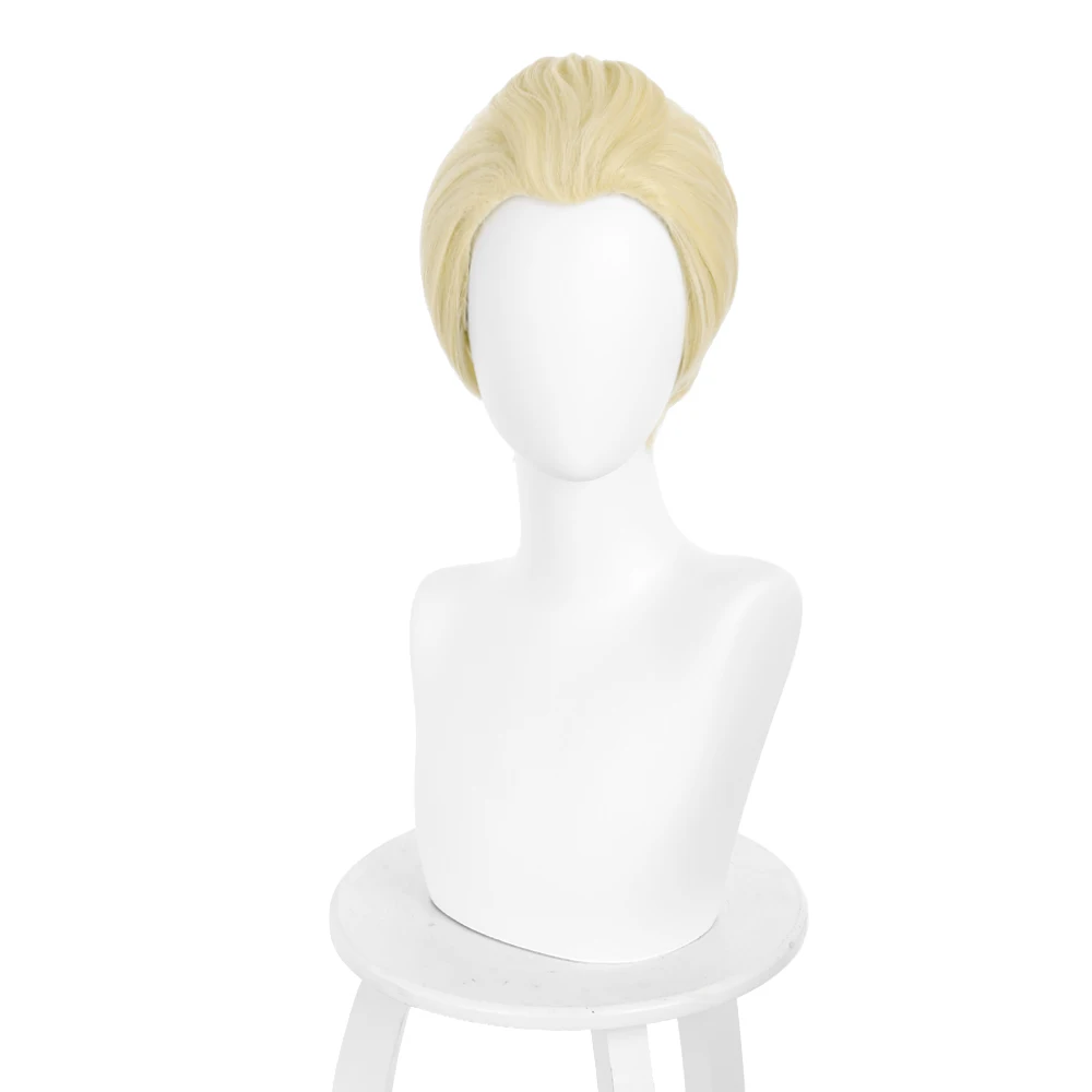 Парик для косплея из аниме тени дома короткие термостойкие искусственные волосы