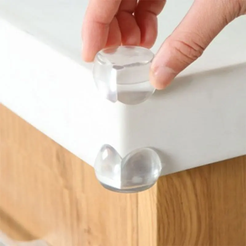 

8Pcs/Lot Silicone Transparent Table Corner Crash Pad Child Protection Safety Table Corner Pad Table Corner Protector