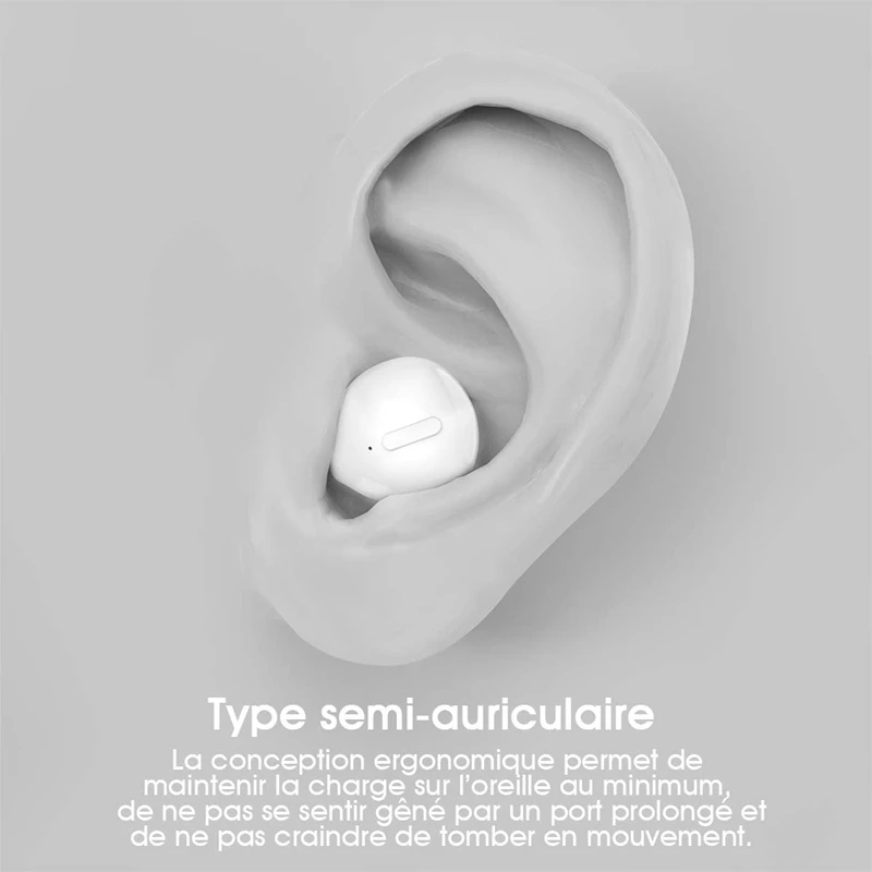 Лидер продаж Bluetooth-наушники TTKK миниатюрные беспроводные наушники Bluetooth 5 0