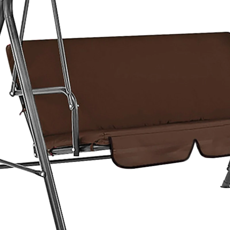 

Patio Swing Seat Cover+Top Cover Waterproof Camp Hammock Chair Set Canopy Cover for Home Yard Relaxation Ornaments