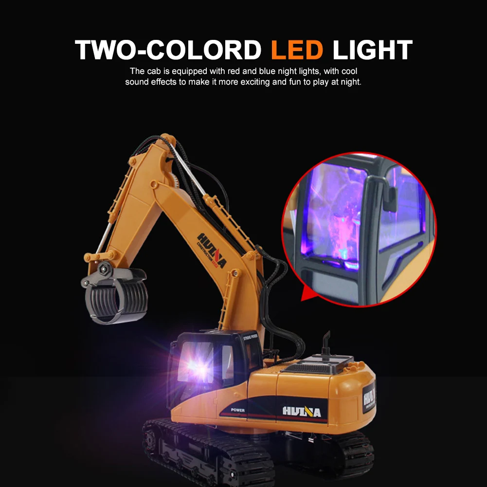 1:14 литья под давлением 2 4G RC Лесоматериалы захватить с полнофункциональным