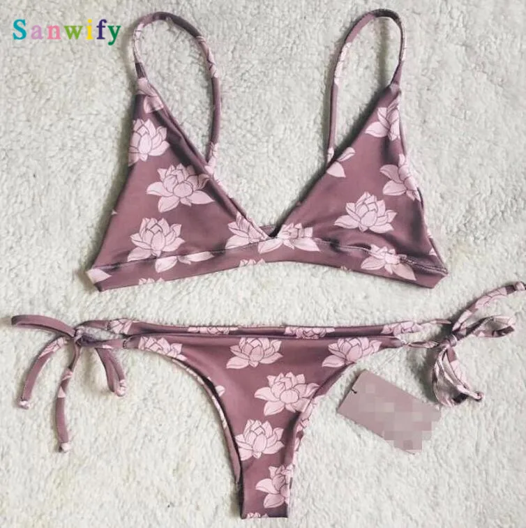 

2020 Sexy Swimwear Fashionable Bikiniwomen's Swimsuit Printed Bikini Bikini