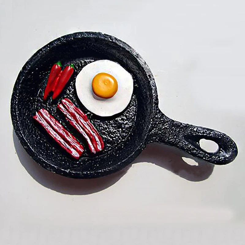 Магнитная паста для холодильника креативная из смолы в форме продуктов питания