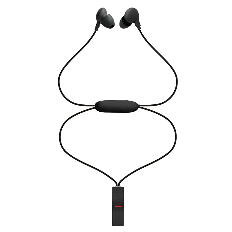 Черный Бегун M6 Беспроводные наушники с нашейным ободом Bluetooth 4,1+ EDR шумоподавление устойчивое наушники-вкладыши Магнитная Спортивная стерео микрофон - Цвет: Черный