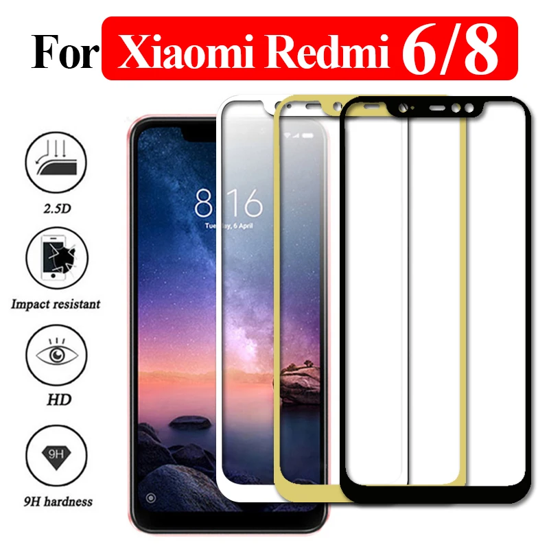 Защитное стекло для xiaomi redmi 6a note 6 pro a2 lite закаленное 6x xiaomei readmi 8 se explorer защитный