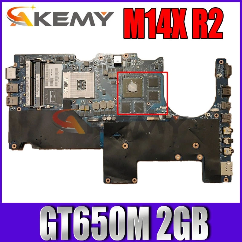 

Оригинальная материнская плата для ноутбука DELL Alienware M14X R2, материнская плата CN-0RH50G 0RH50G QBLB0 LA-8381P SLJ8C