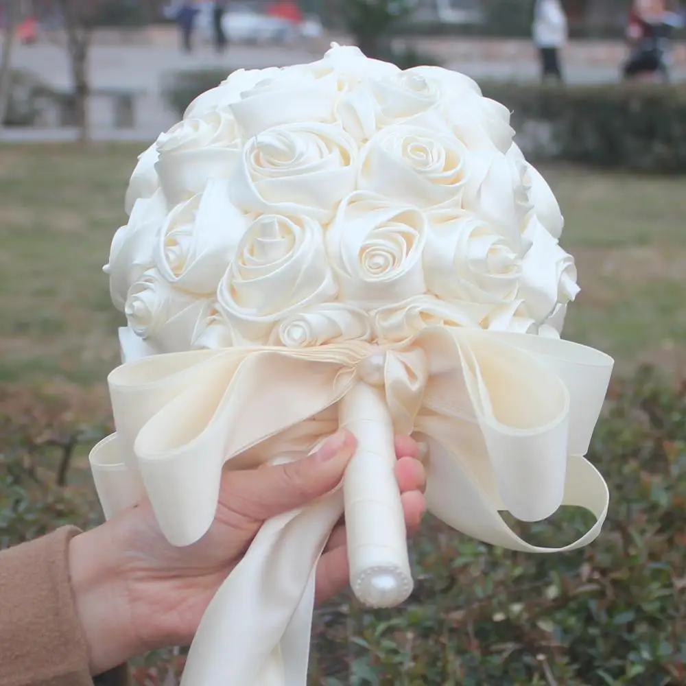 

Weztez Rose Bridal Bouquets Wedding Bouquet Bridal Bridesmaid Flower Artificial Flower Bouquet Accessories SPH123