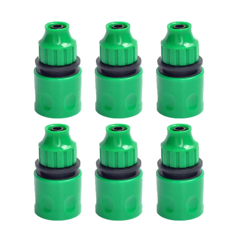 Односторонний быстроразъемный соединитель 10 шт. для шланга 3/8 дюйма полива сада