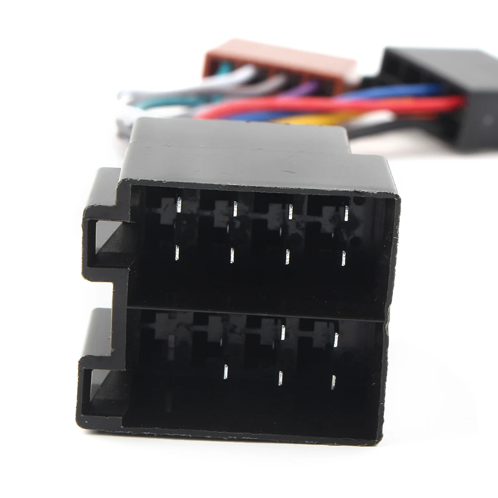 Автомобильный жгут проводов ISO стерео радио адаптер жгута для VW Golf MK4 Passat Audi A6 Hyundai