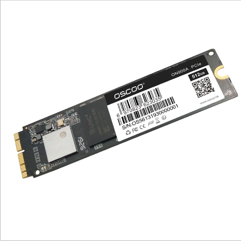 Твердотельный накопитель Oscoo 256 ГБ M.2 SSD PCIe для Mac M2 NVMe жесткий диск Gen3x4 3D NAND Flash 1 ТБ