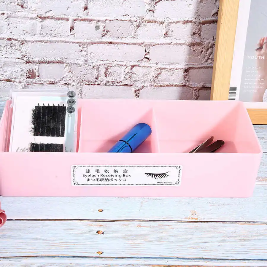 

Cosmetic Tweezers Tools Containers Storage Box Eyelash Makeup Organization Case Makeup Accessories