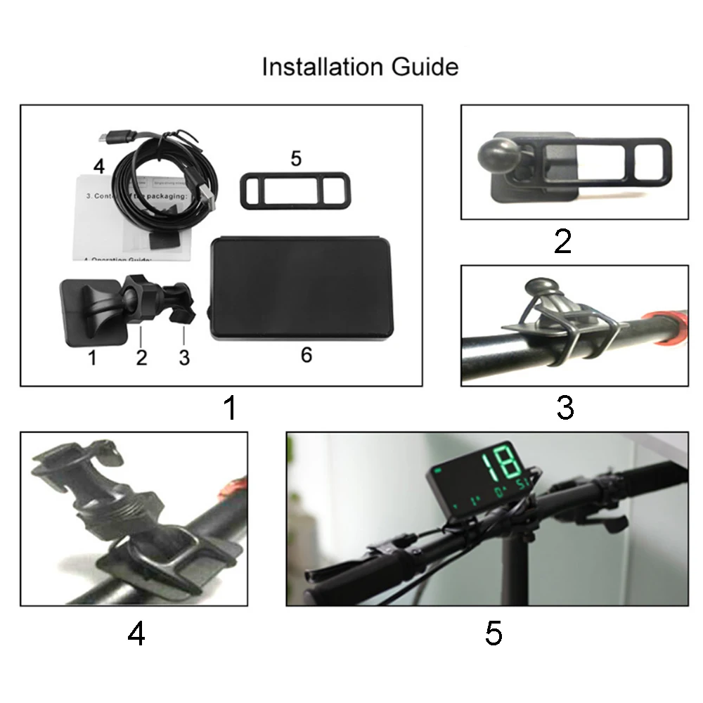 Большой экран GPS HUD измеритель скорости Цифровой Автомобильный дисплей над